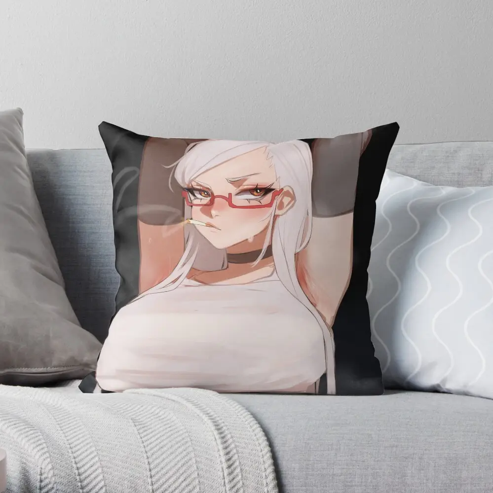 Ayase Seiko Dandadan Throw Pillow