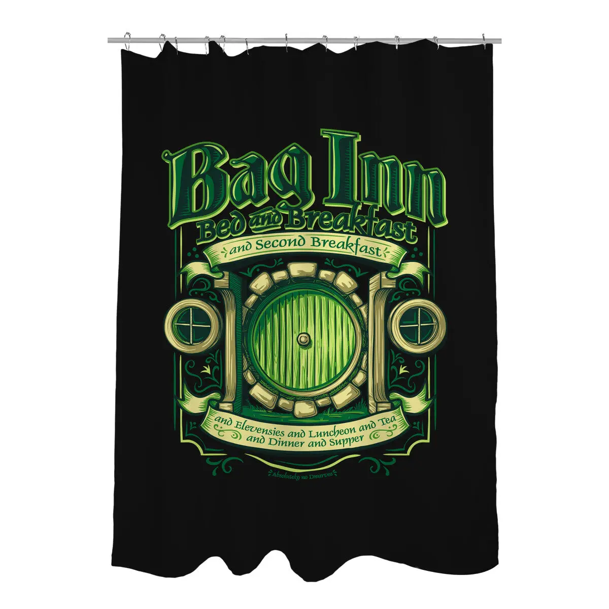 Bag Inn Shower Curtains