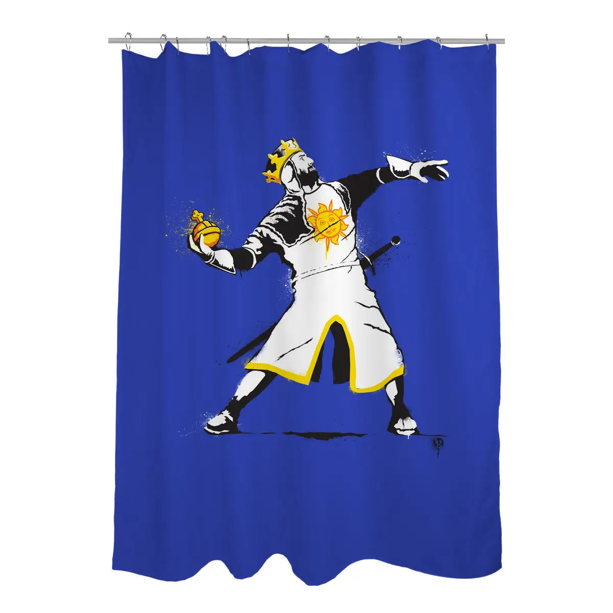 Banksy Python 1-2-5 Shower Curtains