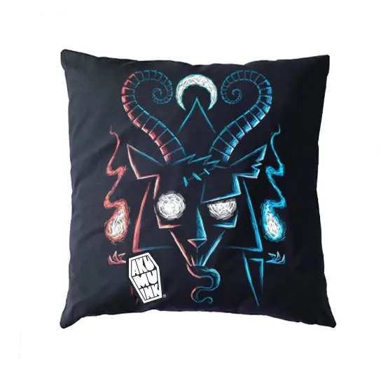 Baphomet's Curse Pillow Cushion