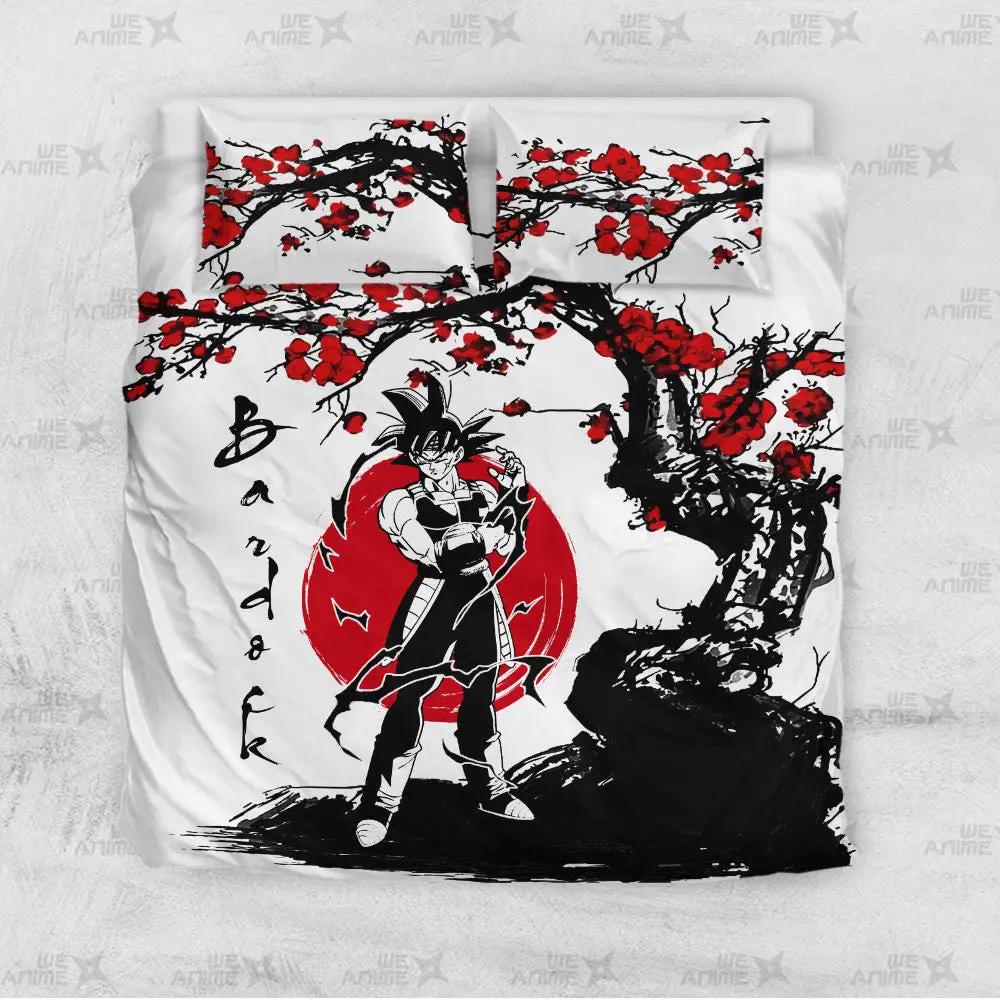 Bardock Japanese Custom Bedding Set Anime Room