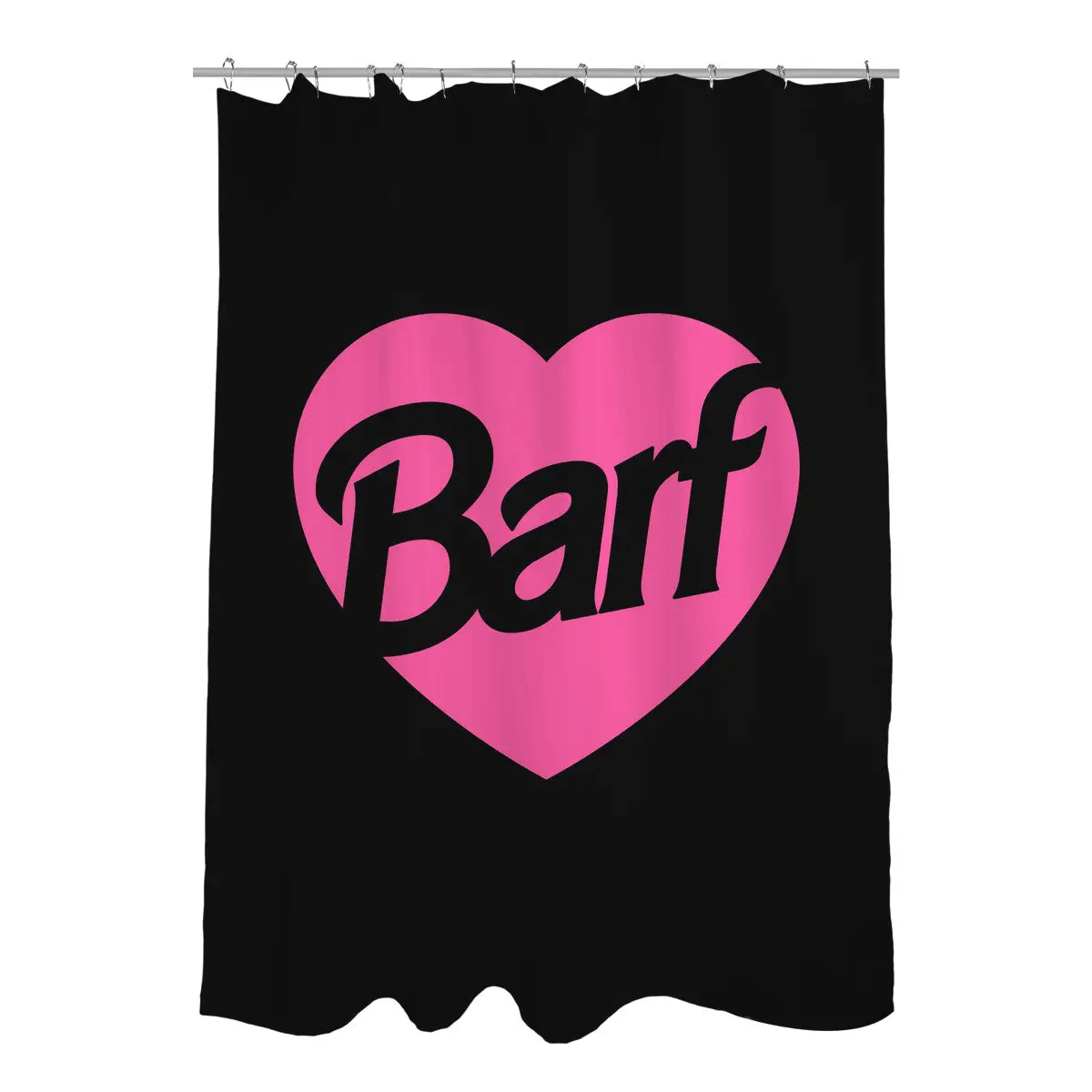 Barf Shower Curtains