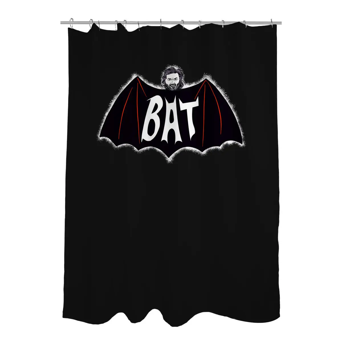 Bat! Shower Curtains