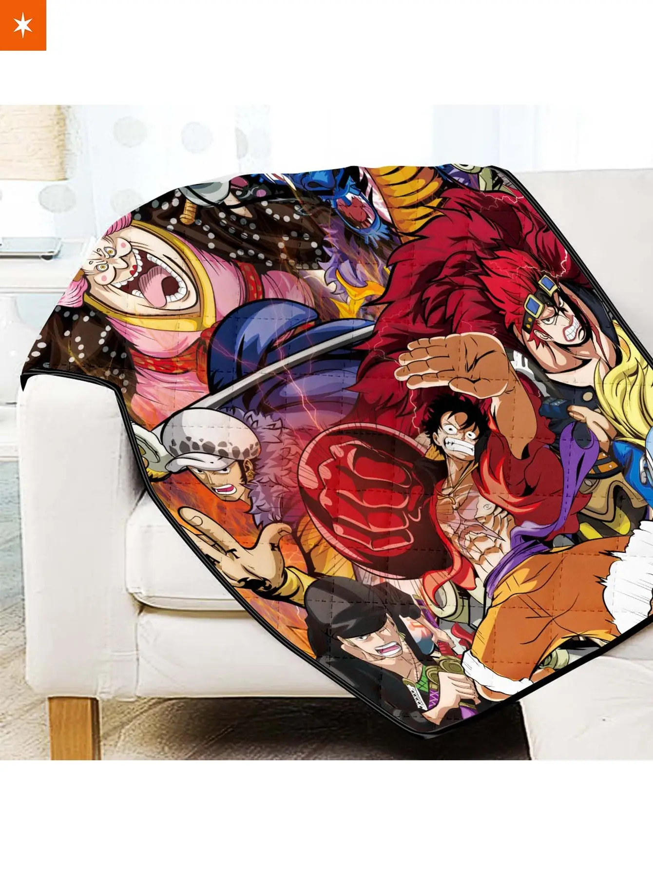 Battle of Monsters Quilt Blanket