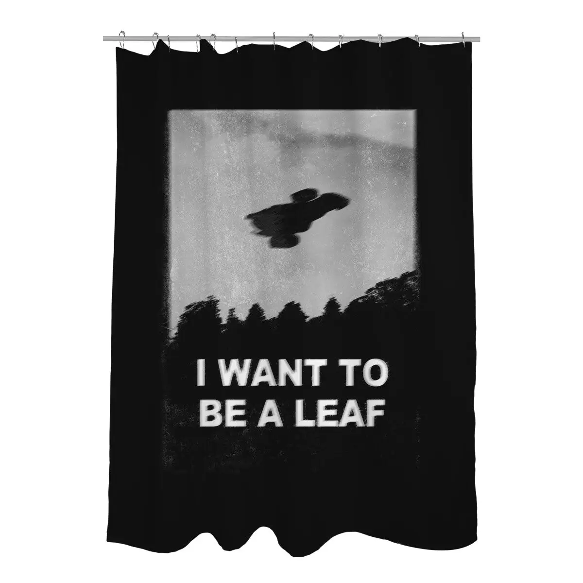 Be Leaf Shower Curtains