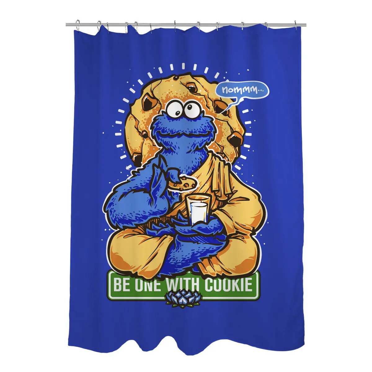 Be One With Cookie Shower Curtains