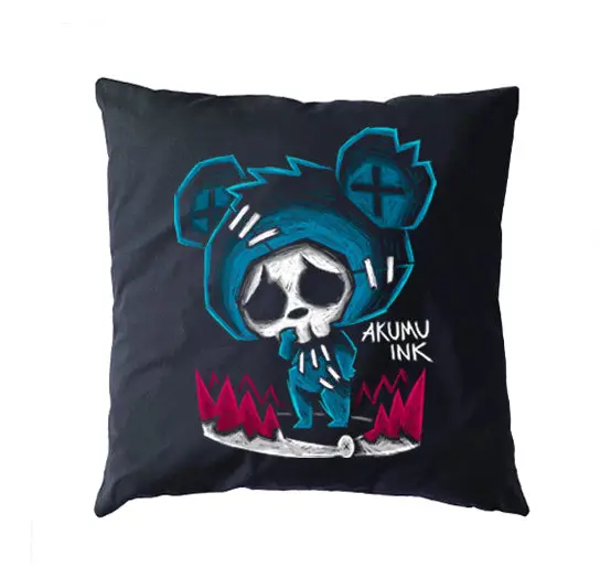 Bear-Trapped Pillow Cushion