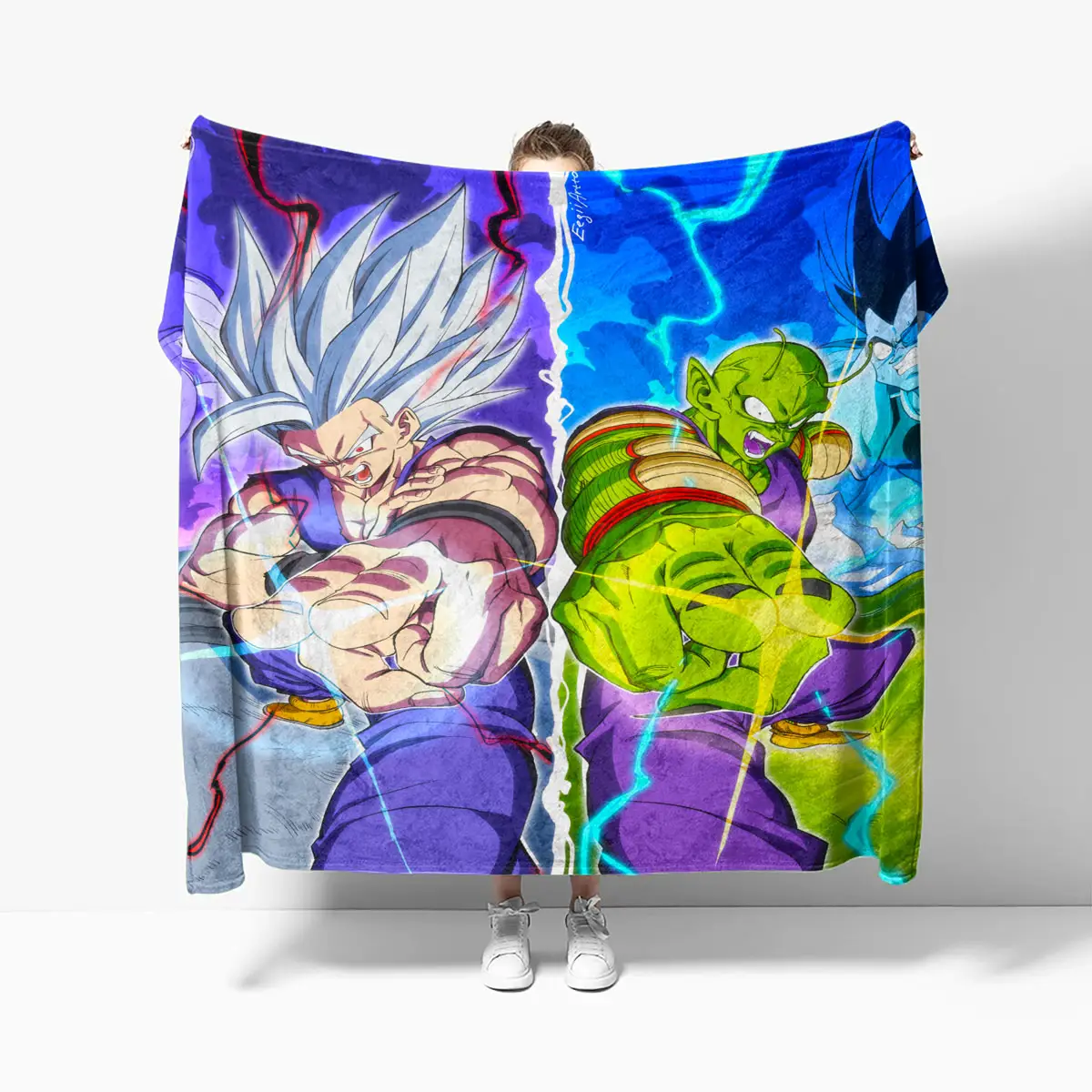 Beast Gohan vs Piccolo Blanket Dragon Ball​ Anime Fans