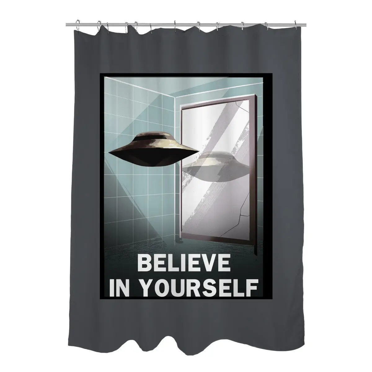 Believe in Yourself Shower Curtains