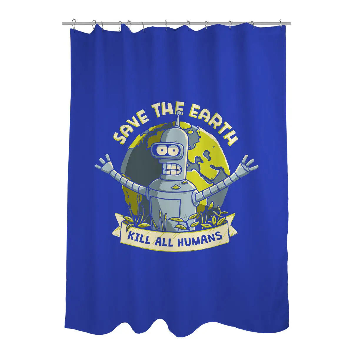 Bender Earth Shower Curtains