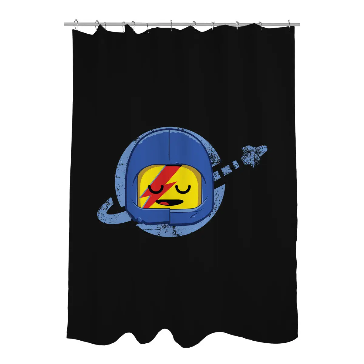 Benny Stardust Shower Curtains