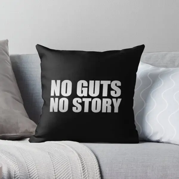 Berserk Pillows - No guts, no story Throw Pillow