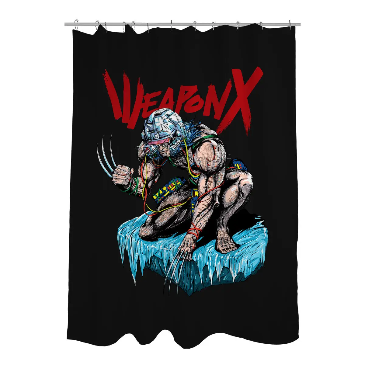 Berserker Weapon X Shower Curtains