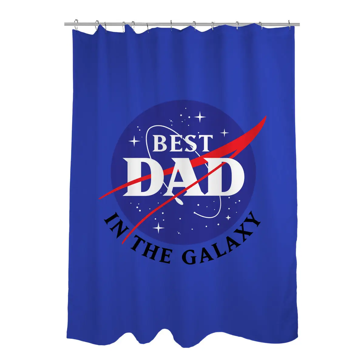 Best Dad in the Galaxy Shower Curtains