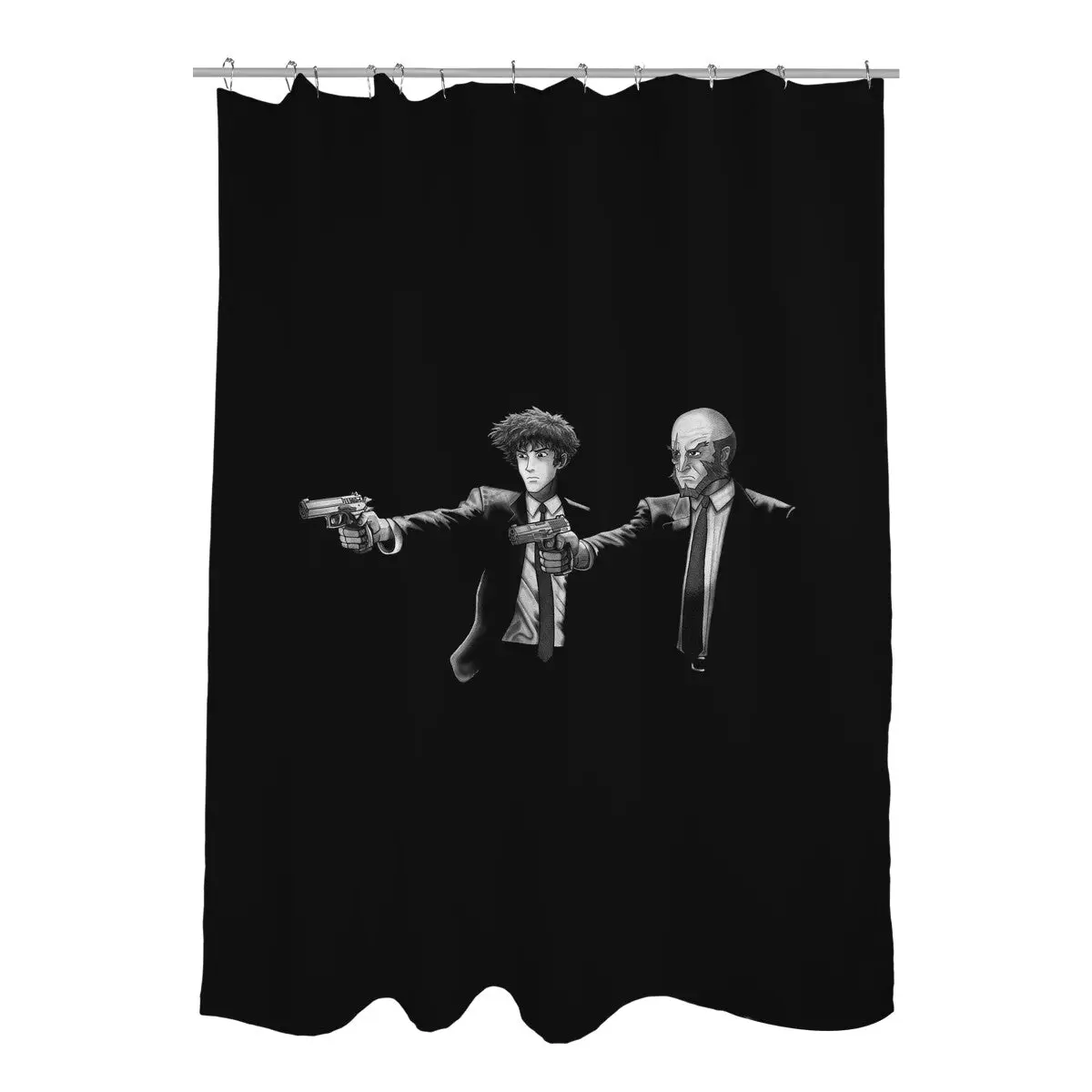 Bibappu Fiction Shower Curtains