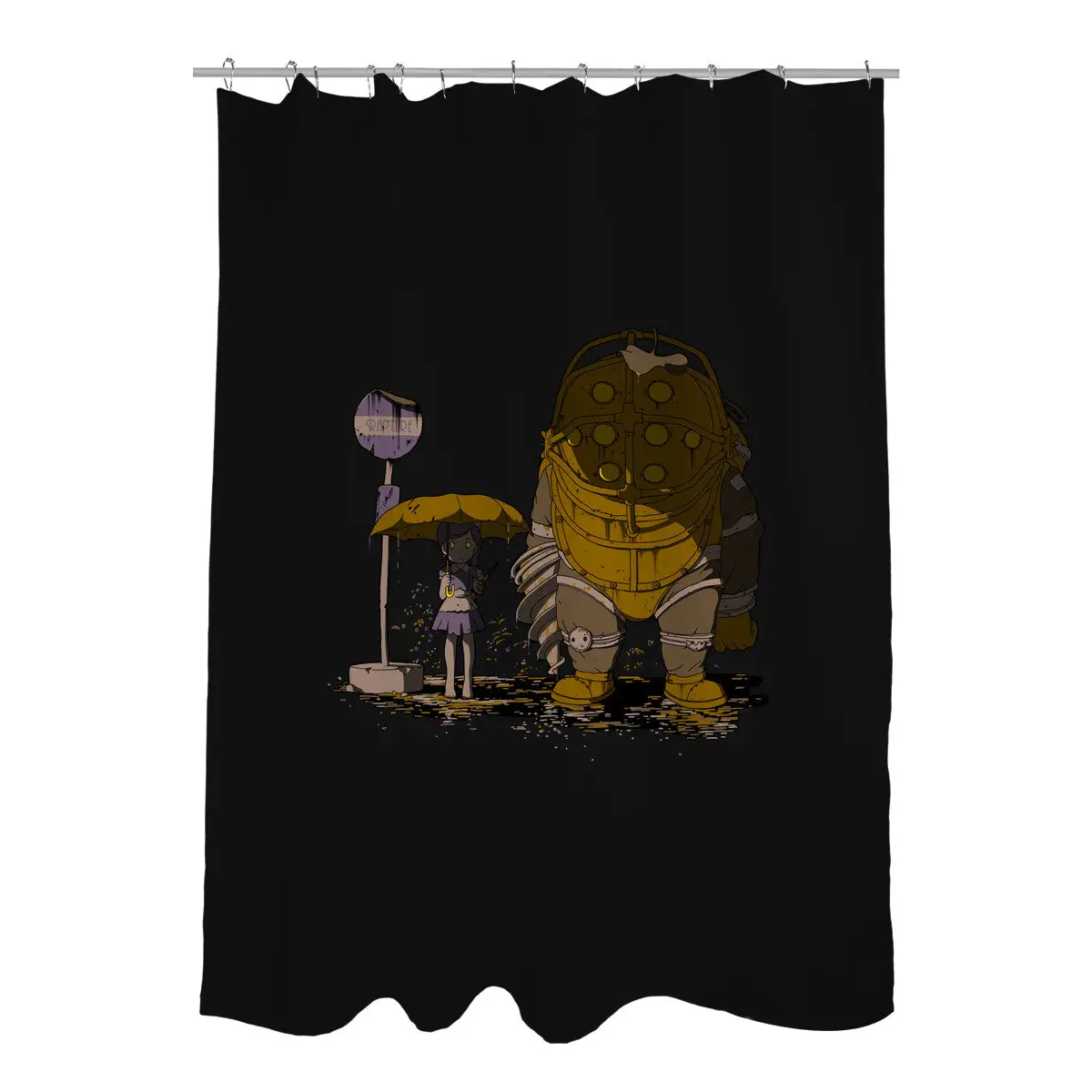 Big Friend Shower Curtains