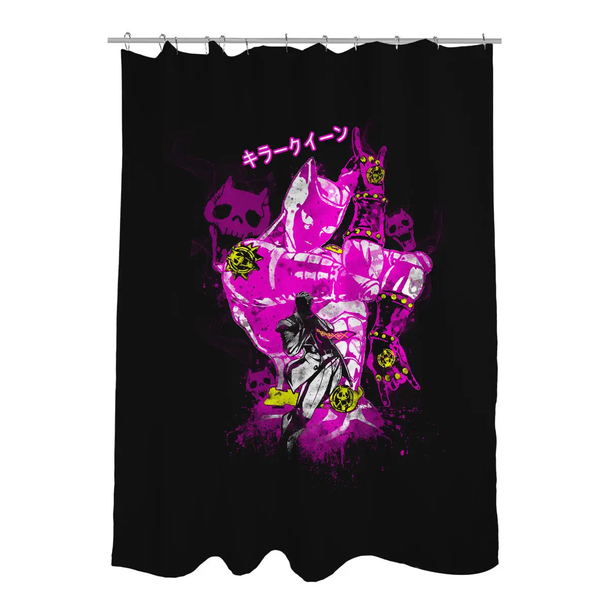 Bites the Dust Shower Curtains
