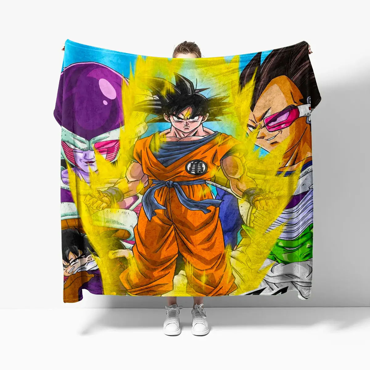Black Frieza vs Goku and Vegeta​ Blanket