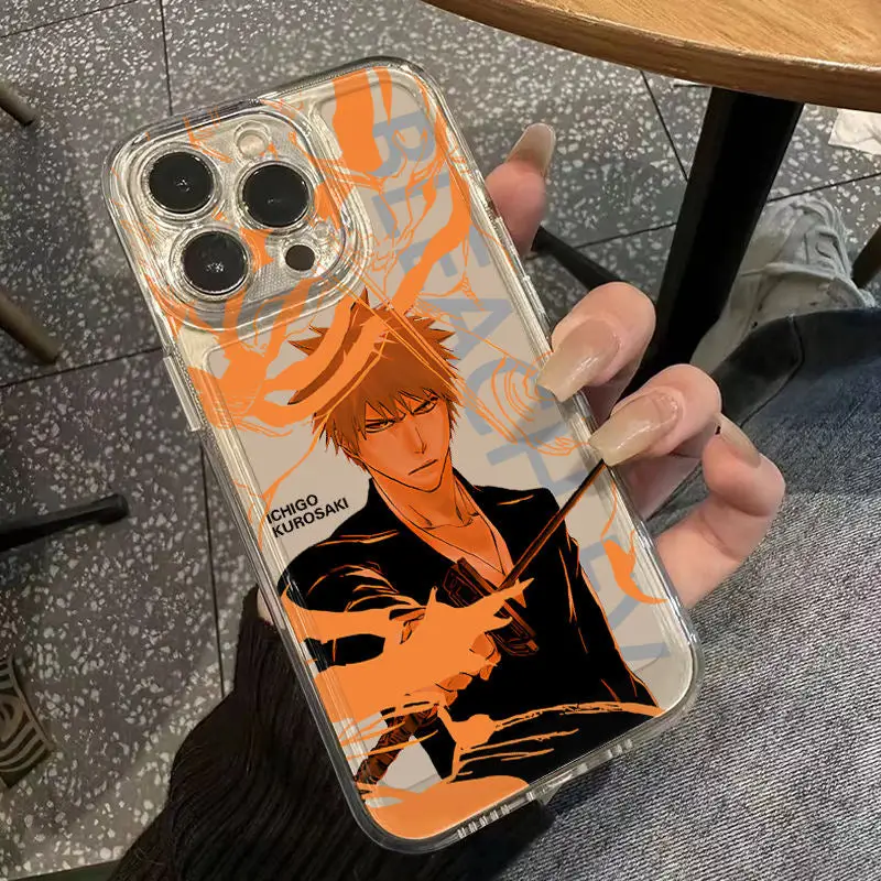 Bleach Kurosaki Ichigo Clear Phone Case