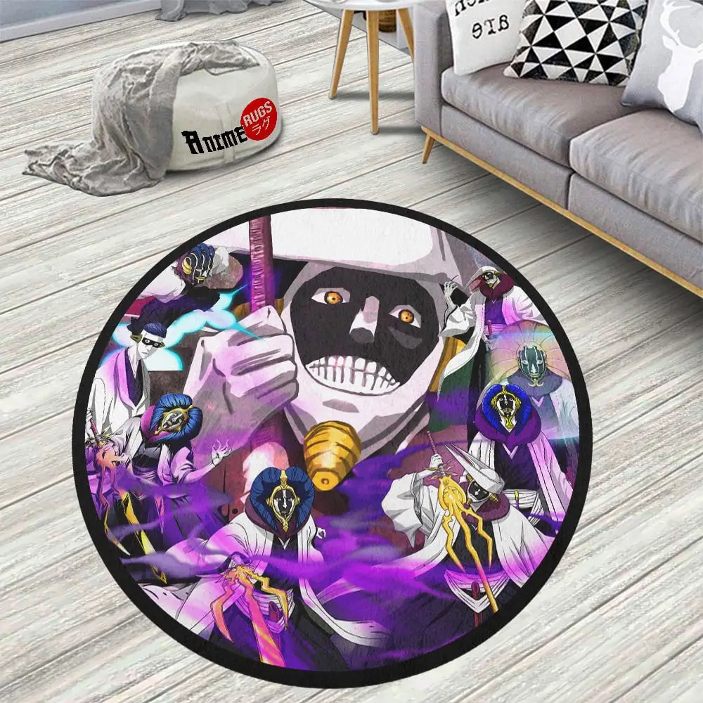 Bleach Mayuri Kurotsuchi Skid-Proof Round Rug