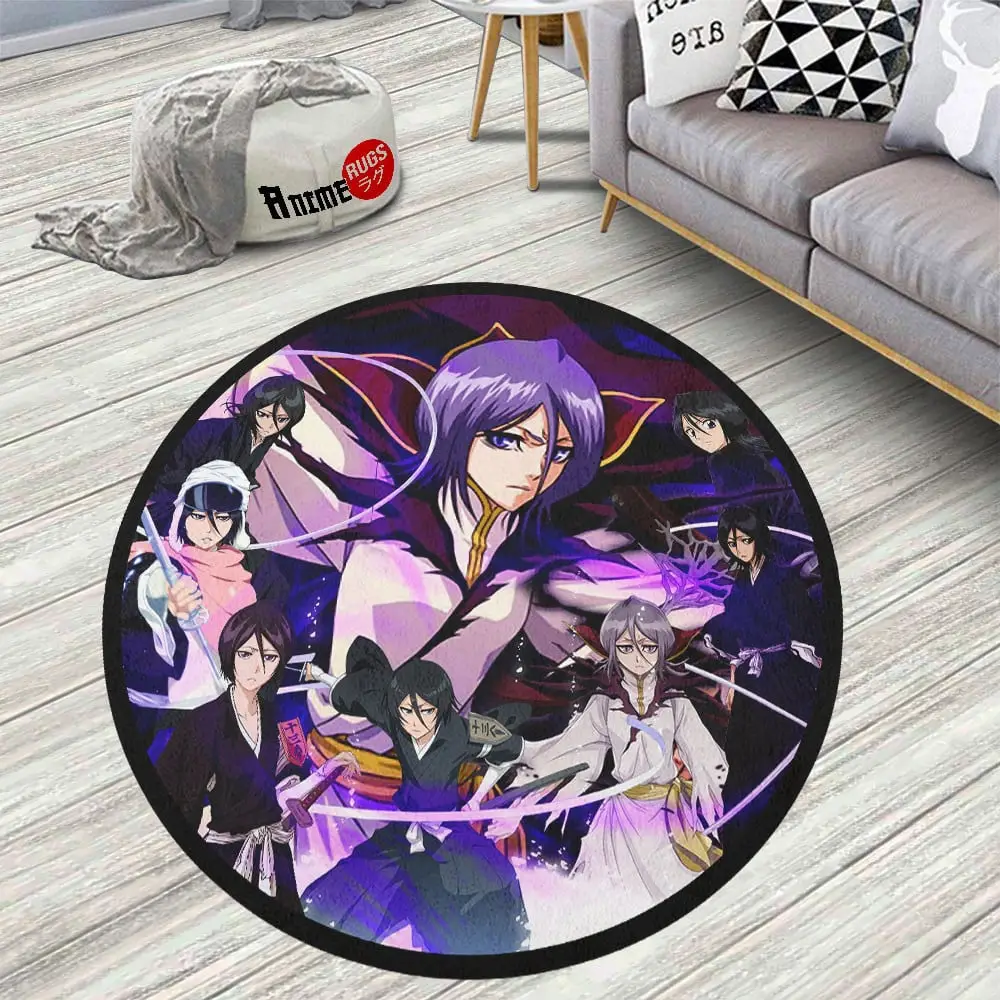 Bleach Rukia Kuchiki Skid-Proof Round Rug