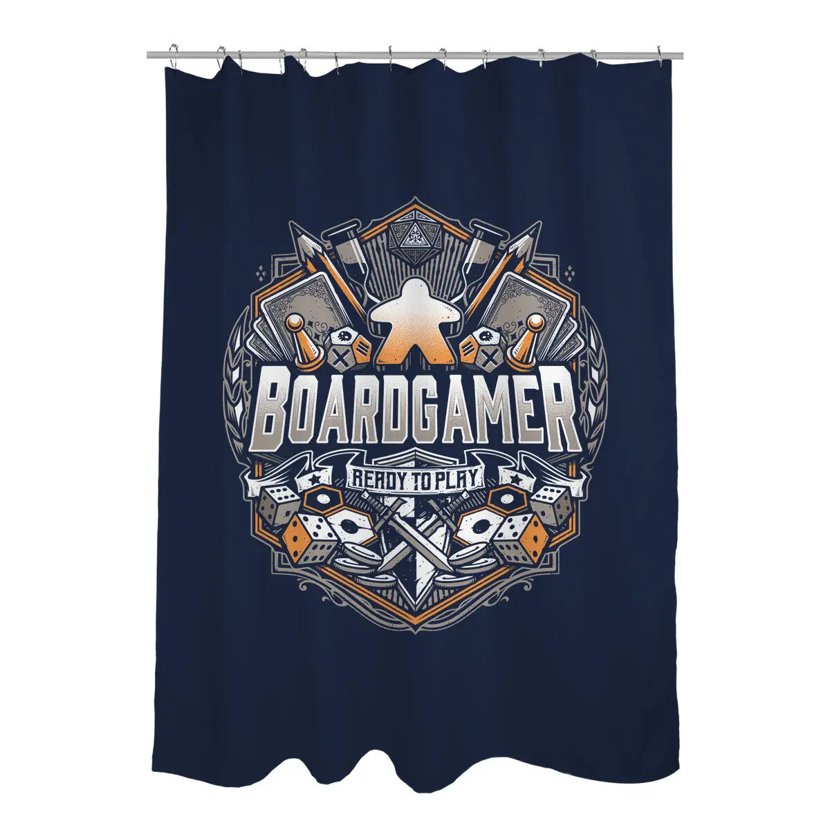 BoardGamer Shower Curtains