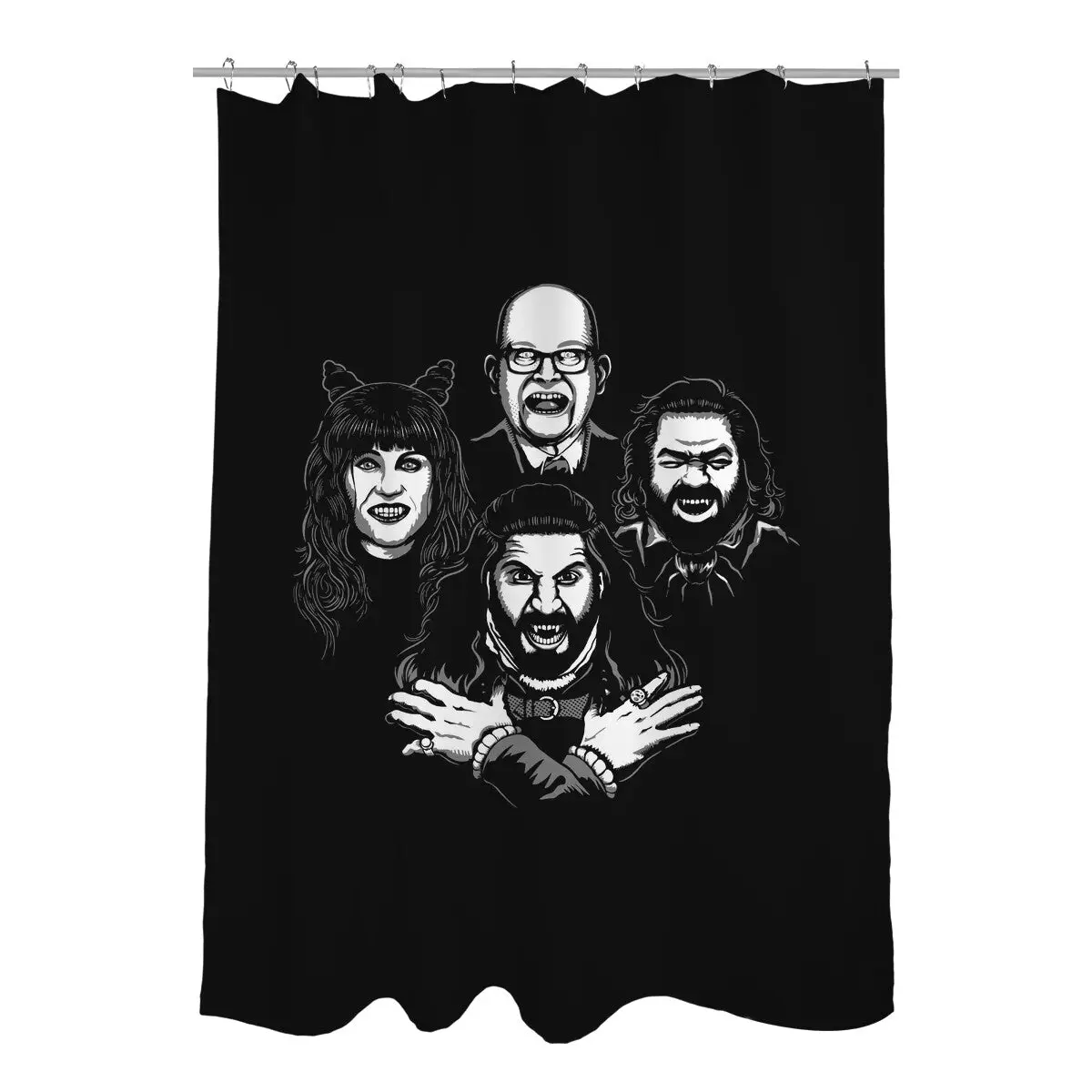 Bohemian Shadows Shower Curtains