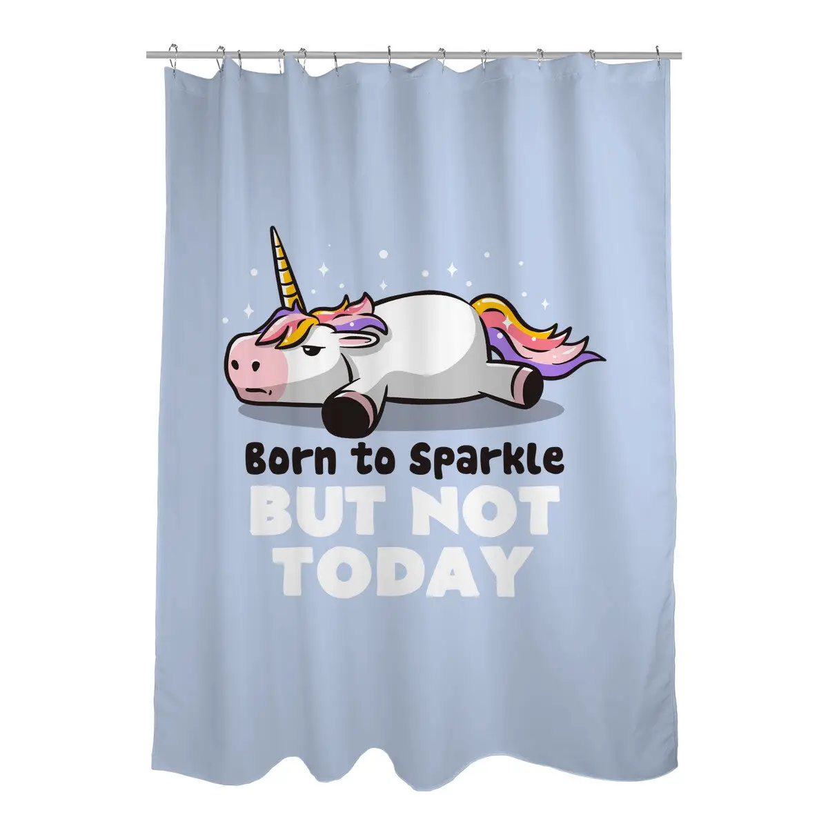 Born To Sparkle Shower Curtains