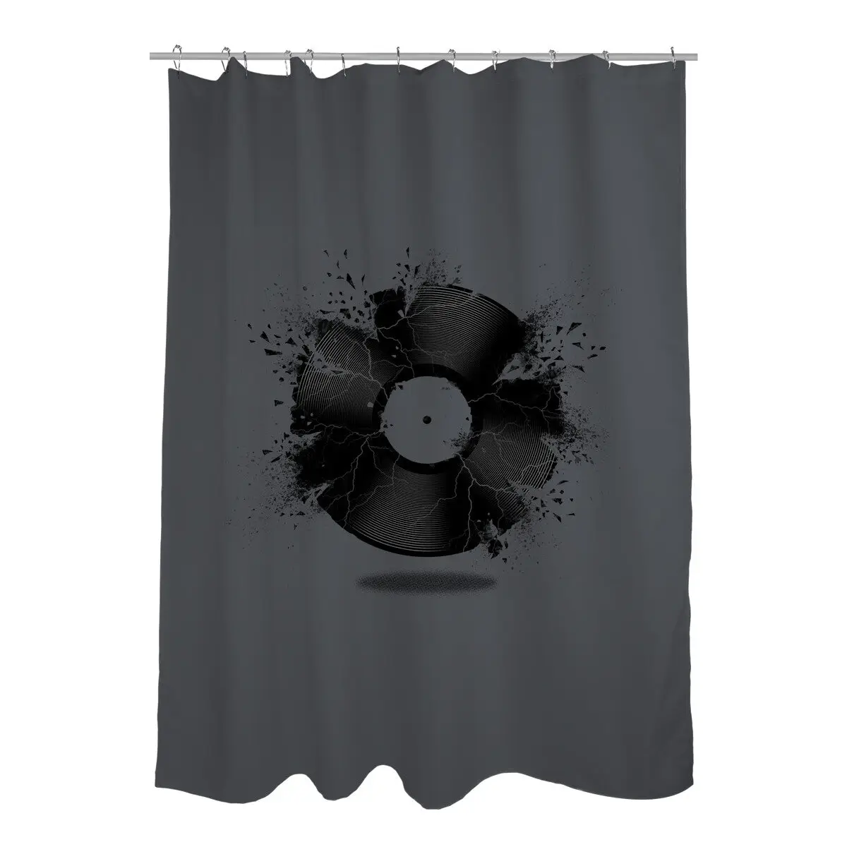 Break the Record Shower Curtains