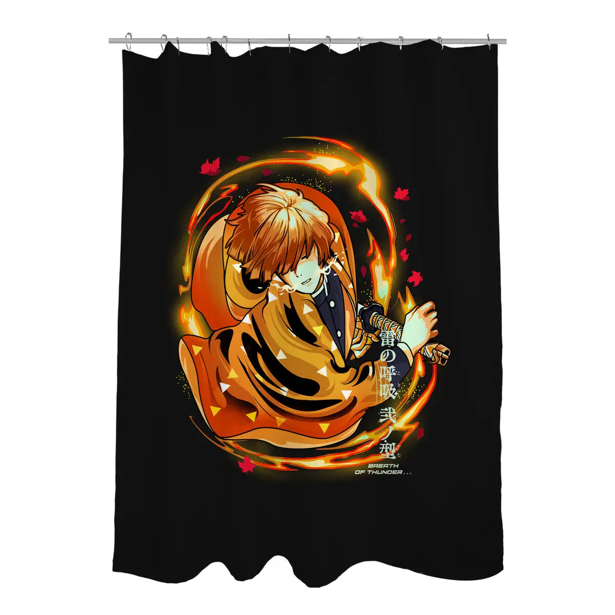 Breathe Of Thunder Shower Curtains