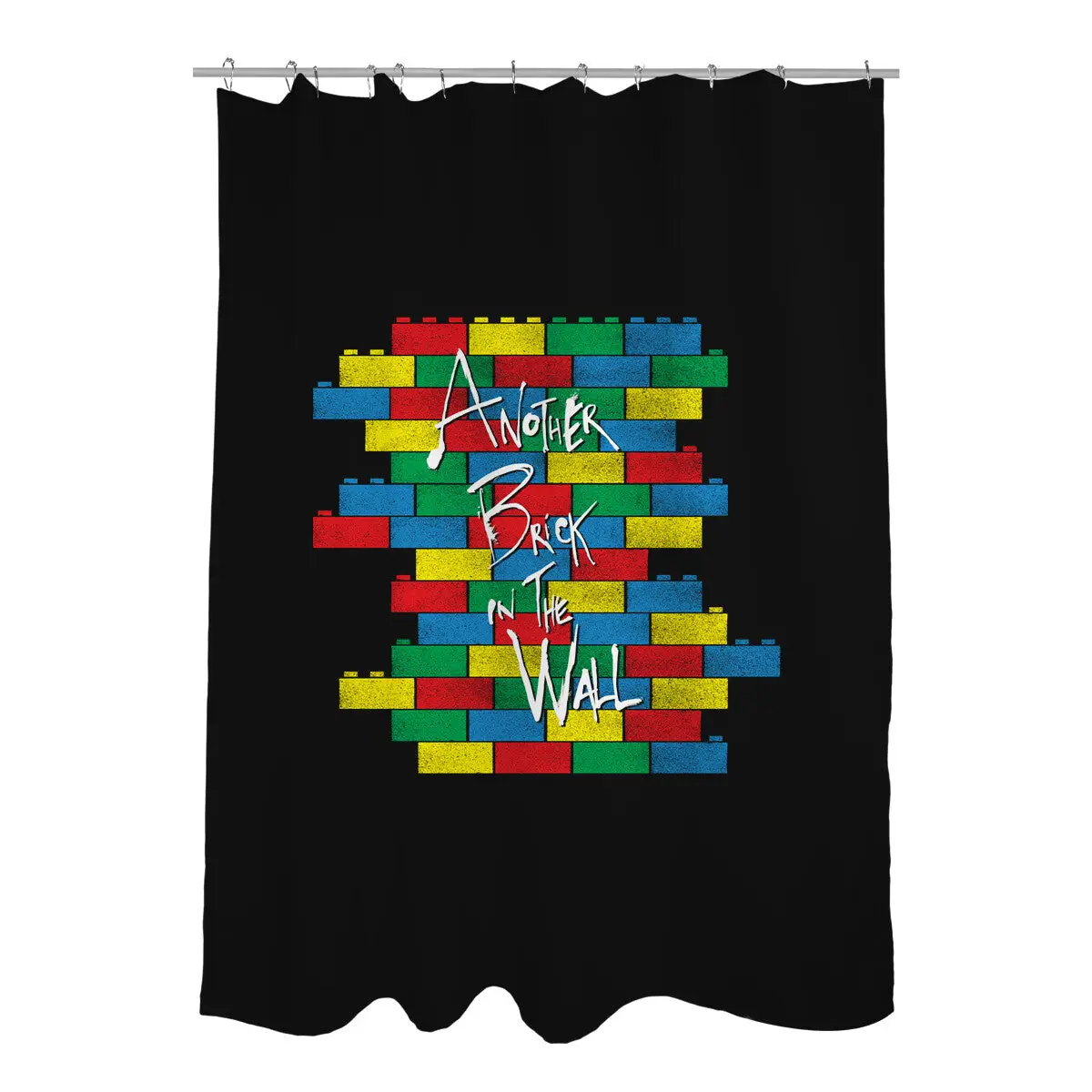 Brick in the Wall Shower Curtains