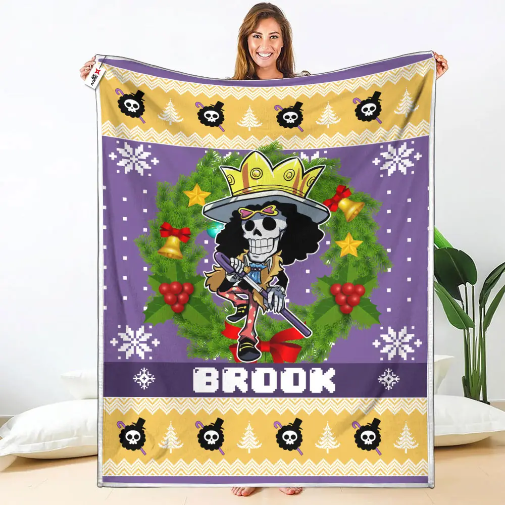 Brook Blanket Custom Anime