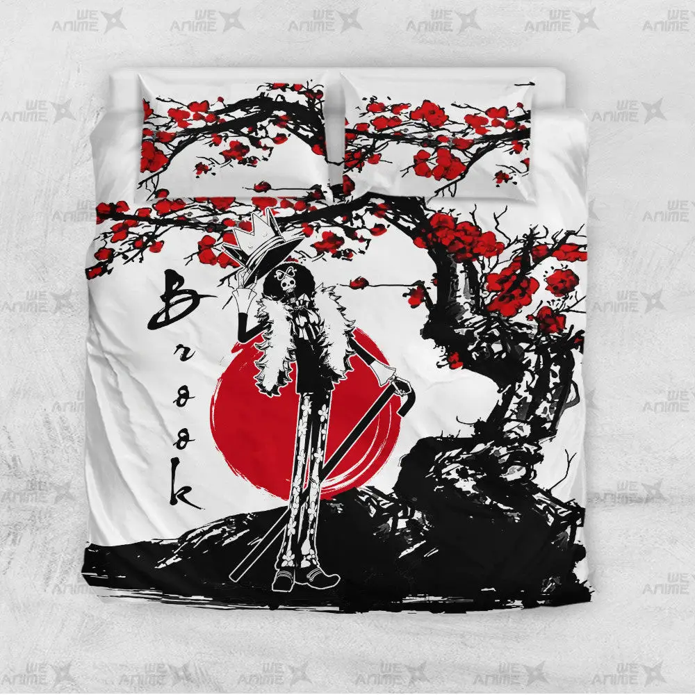 Brook Japanese Custom Bedding Set Anime Room