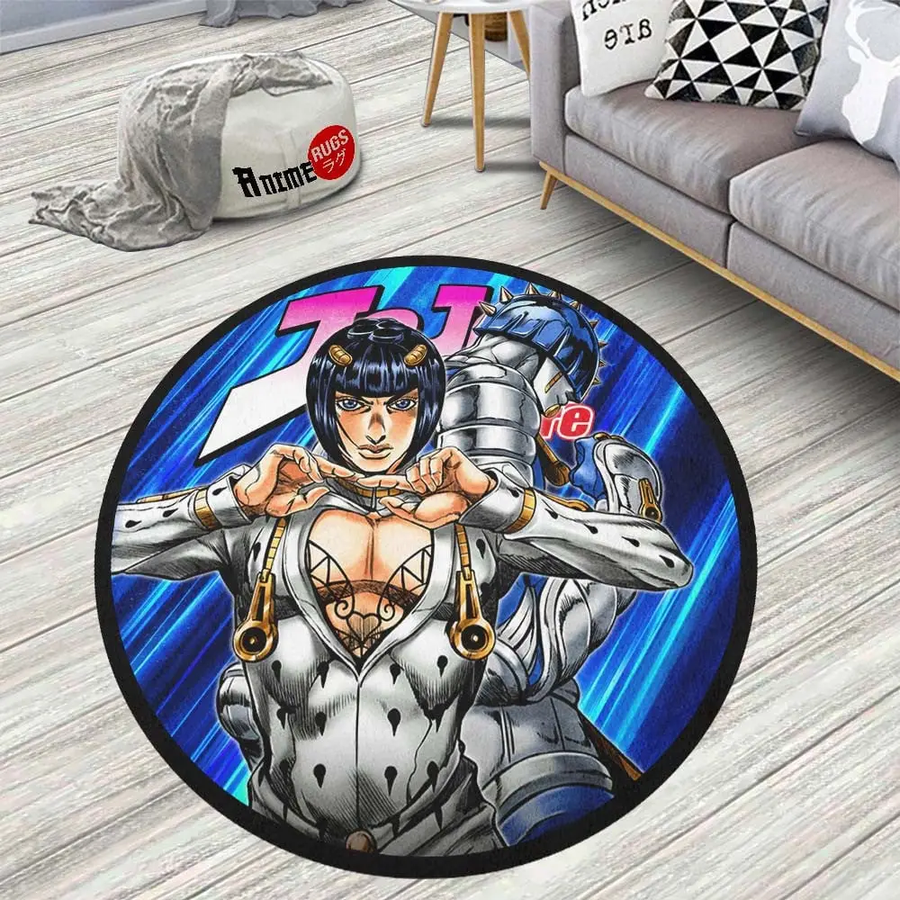 Bruno Bucciarati Round Rug Custom Jojo's Bizarre Adventure