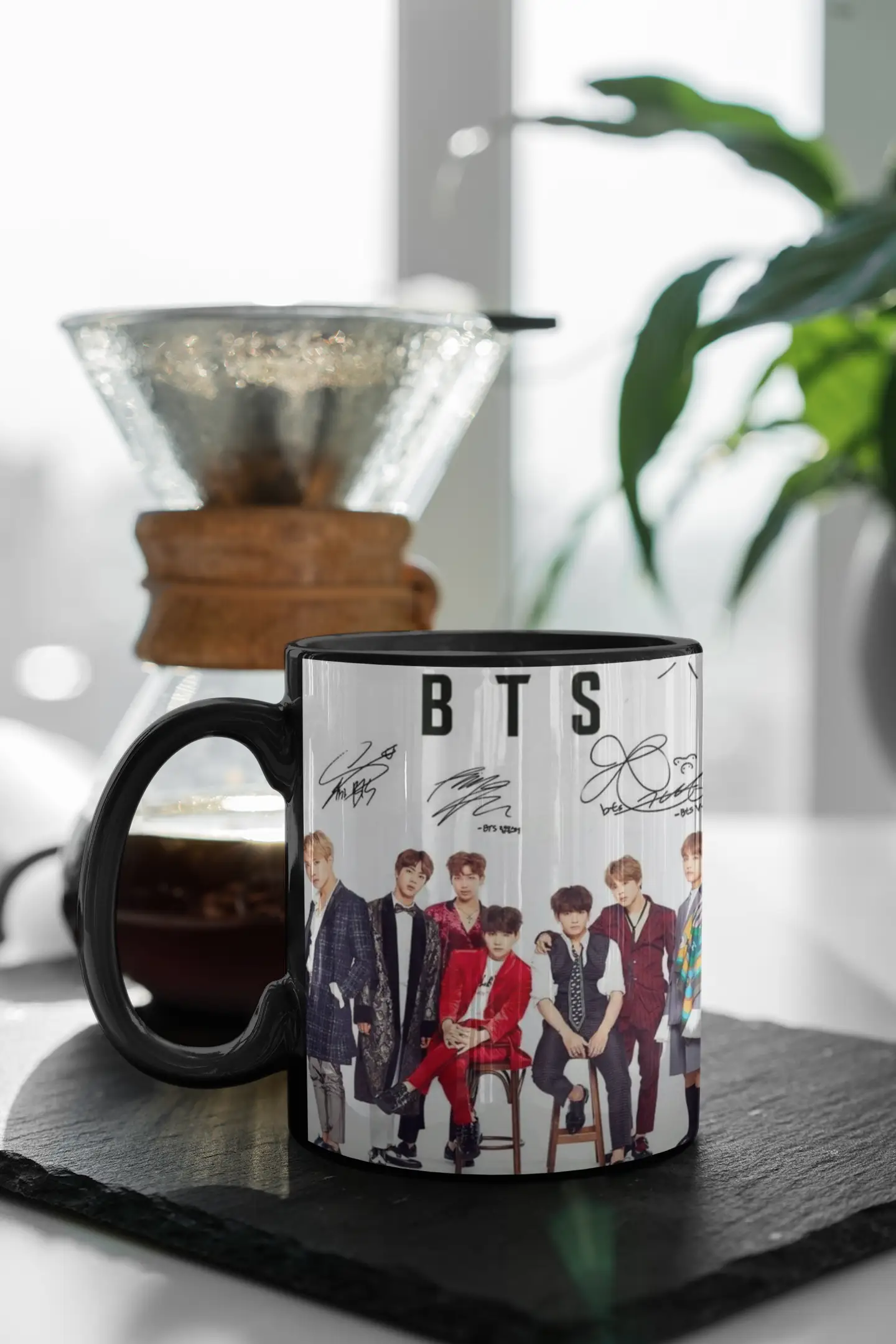 Bts Signature Printed Mug