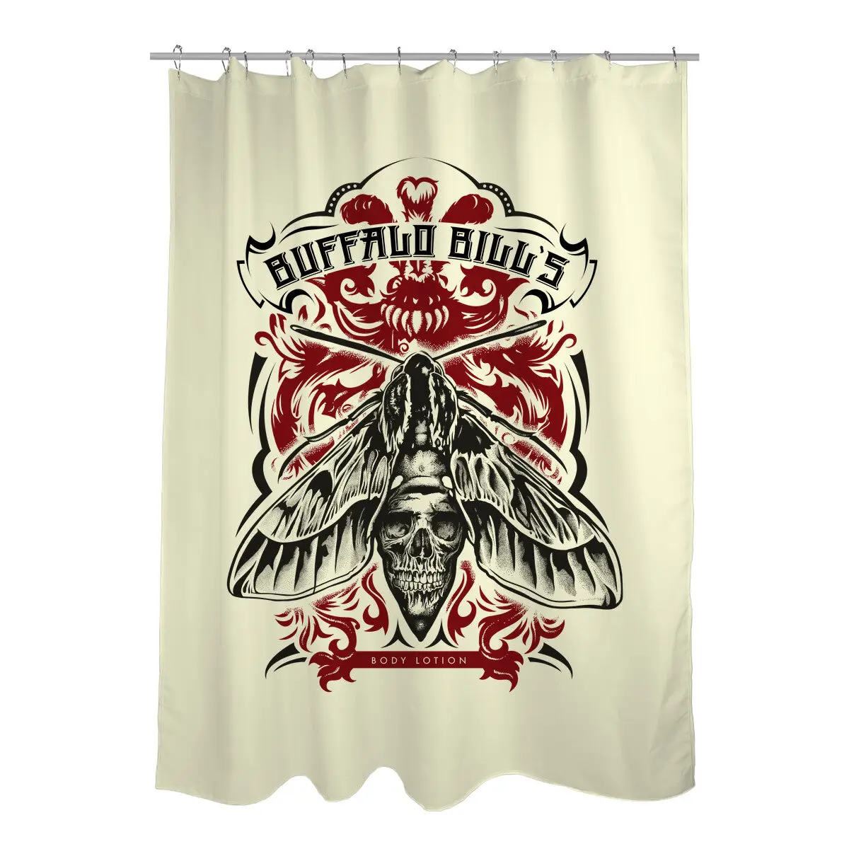 Buffalo Bill's Body Lotion Shower Curtains