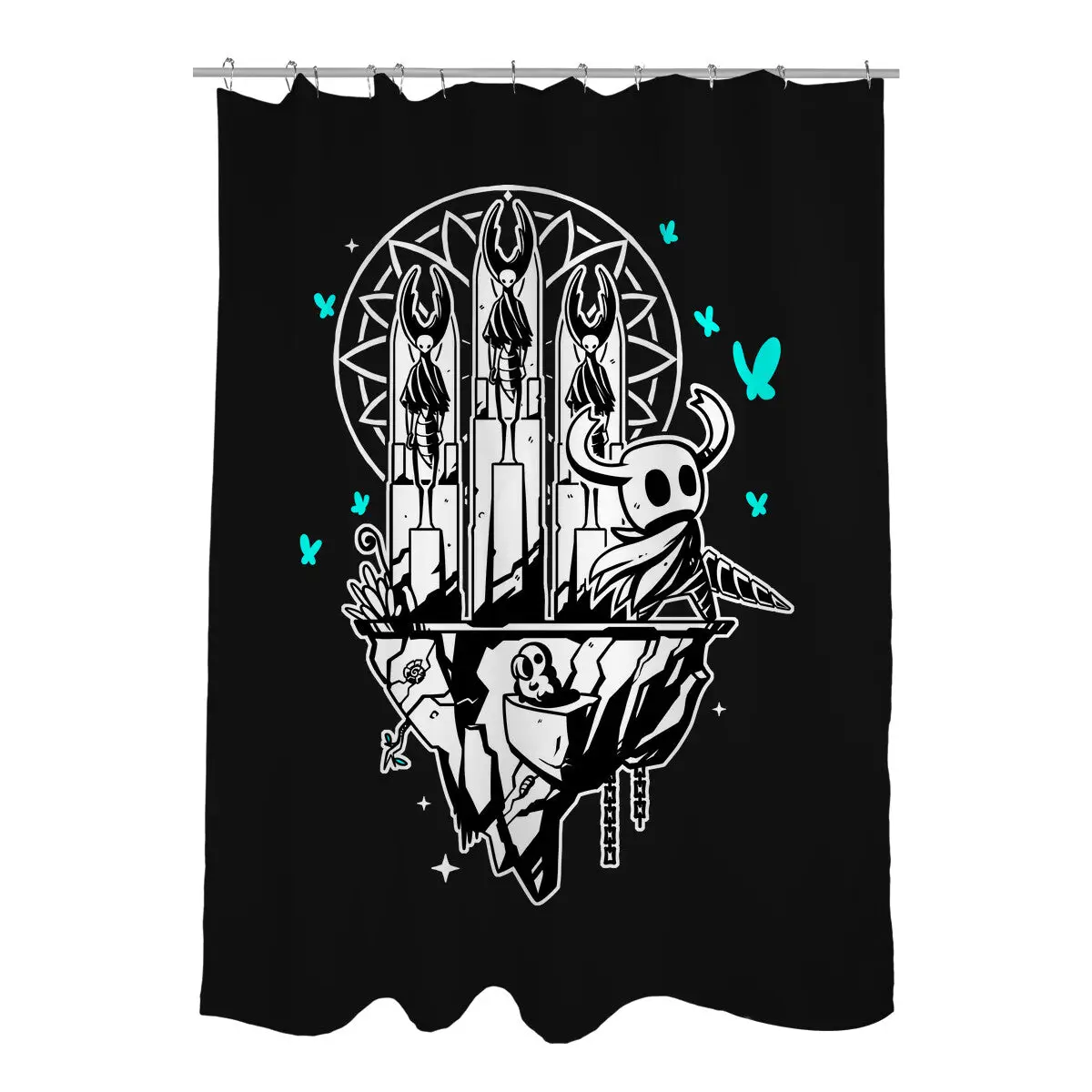 Bug Knights Shower Curtains