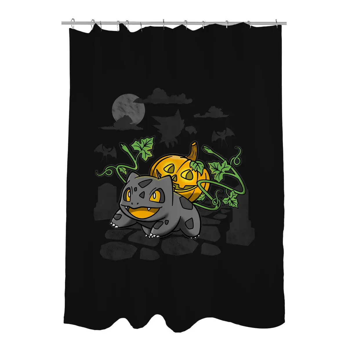 Bulb-O-Lantern Shower Curtains