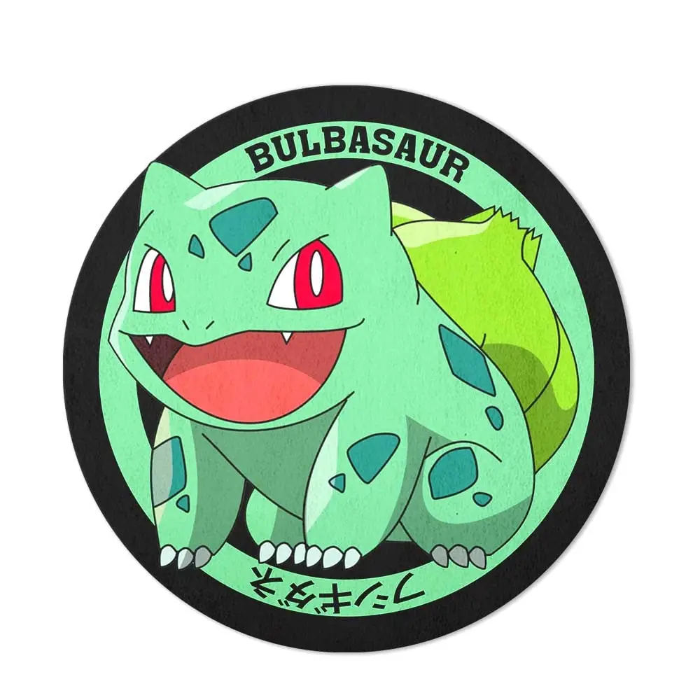 Bulbasaur Shaped Rug Custom Anime Room Decor