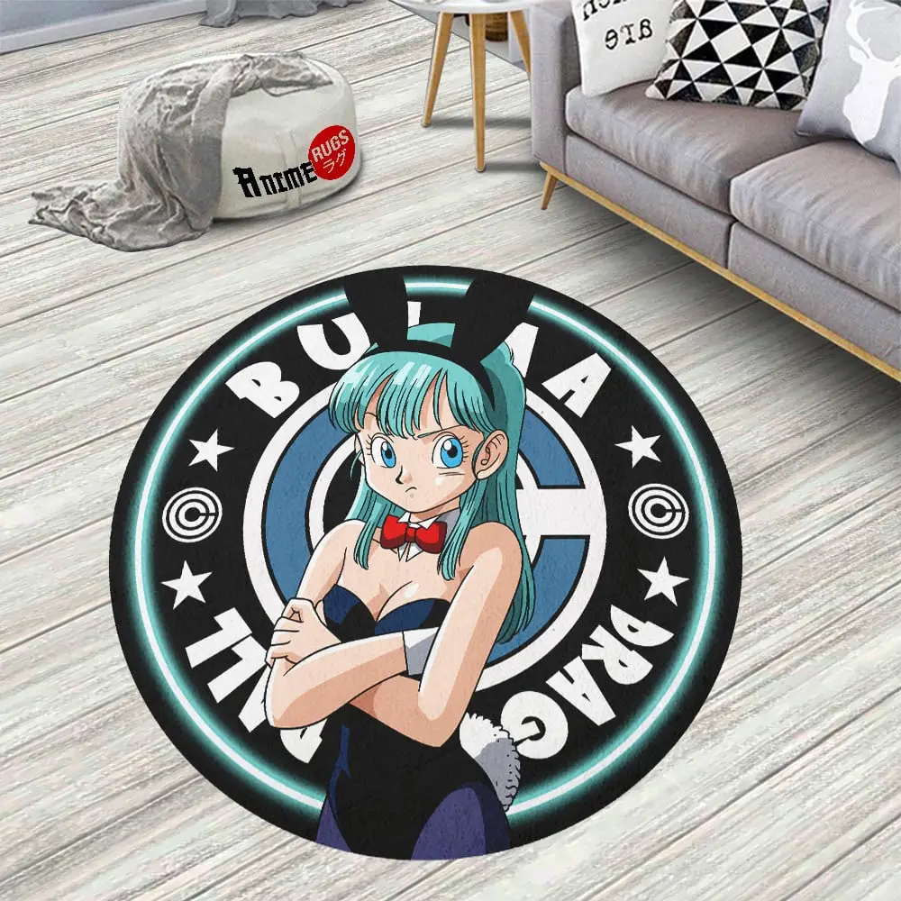 Bulma Round Rug Custom Circle Carpet