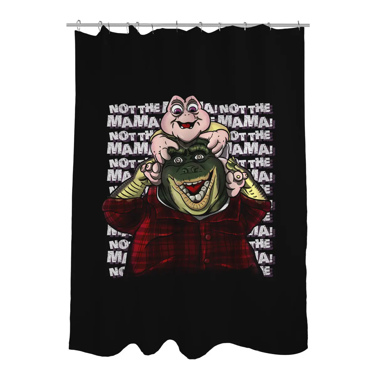 Burned In My Mind Shower Curtains