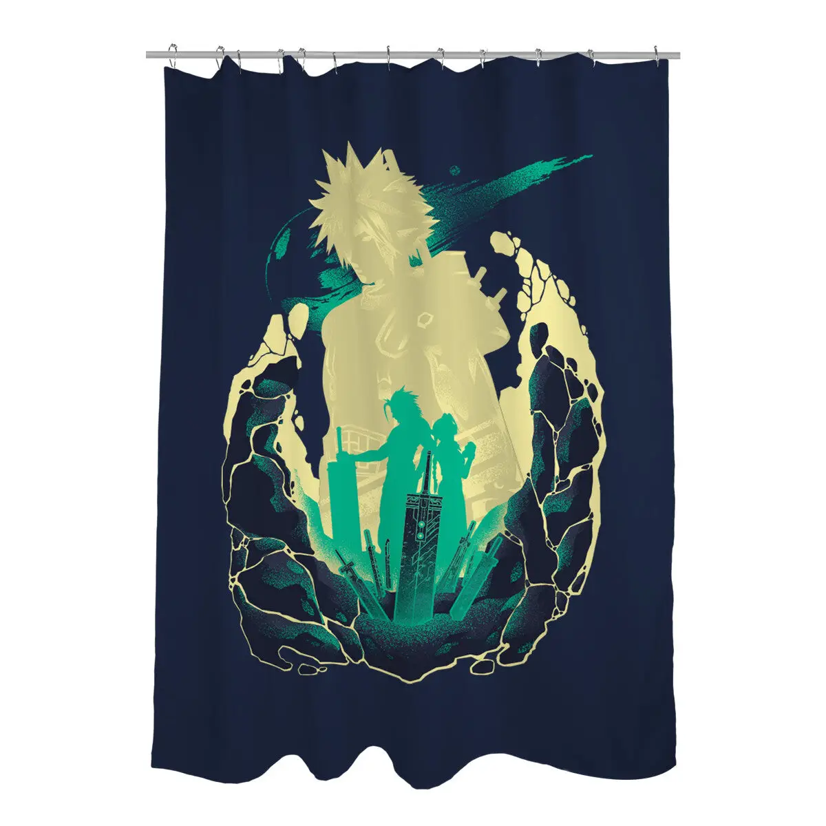 Buster Sword Successor Shower Curtains