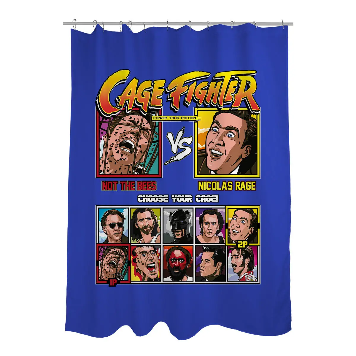 Cage Fighter Shower Curtains