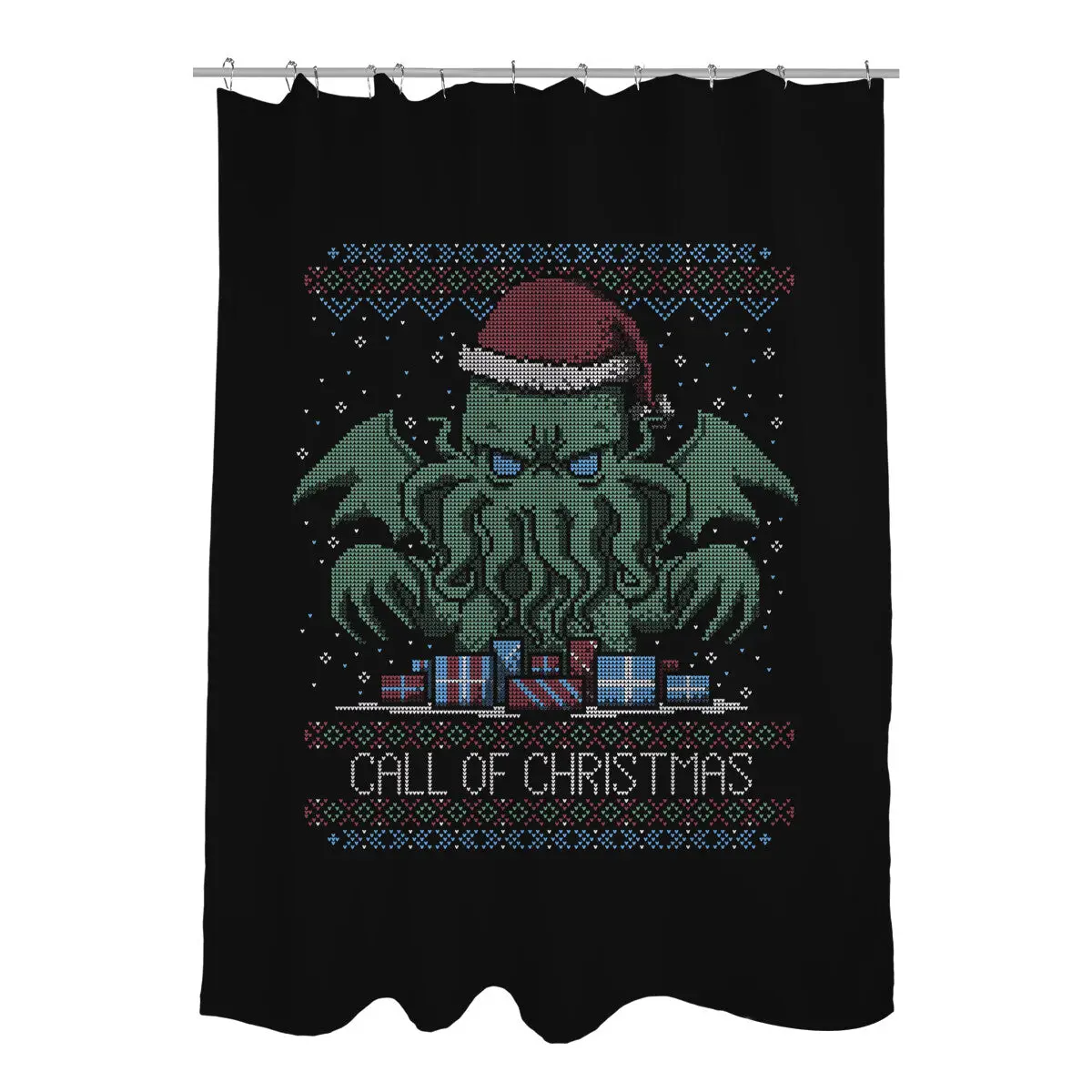 Call of Christmas Shower Curtains