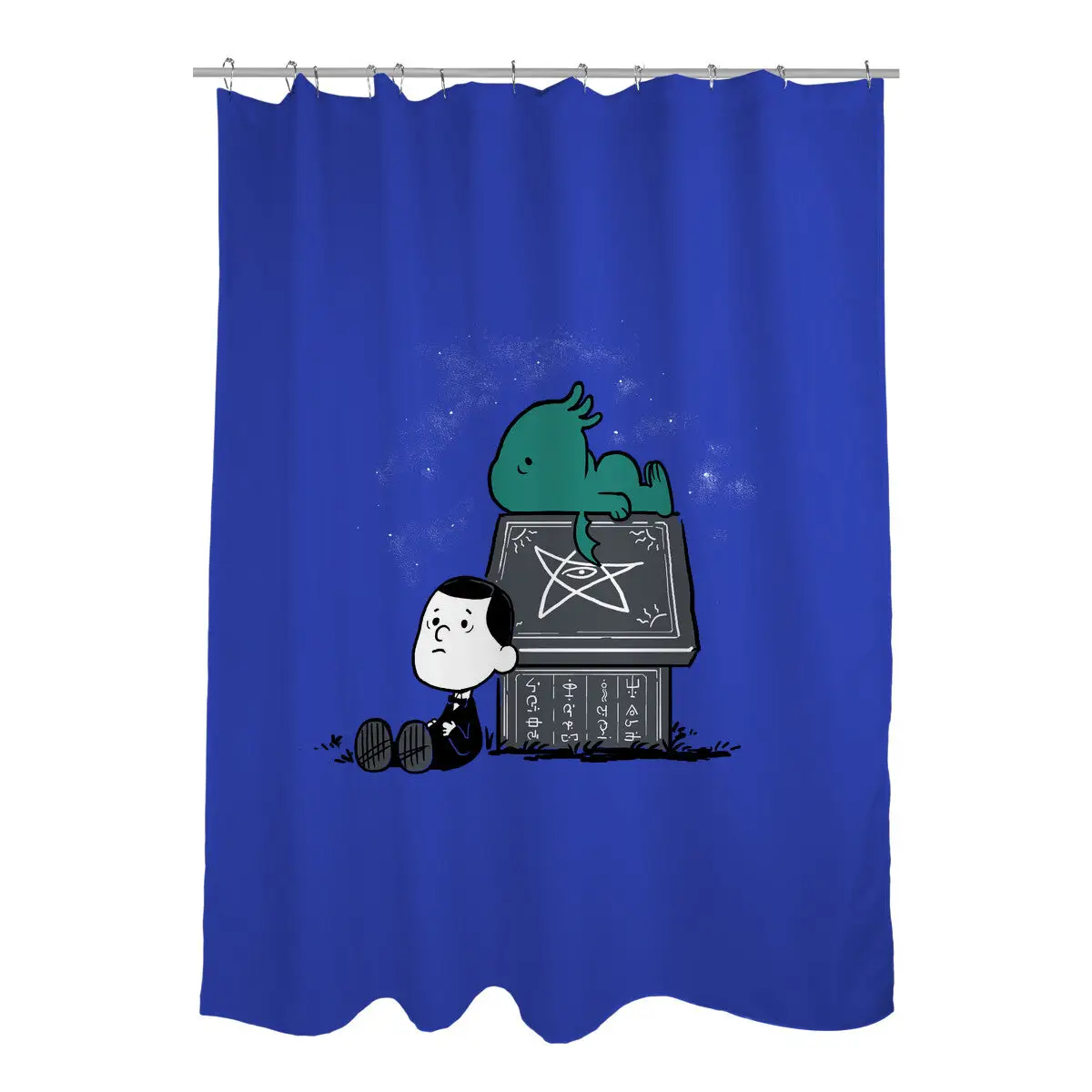Call of Snoophulhu Shower Curtains