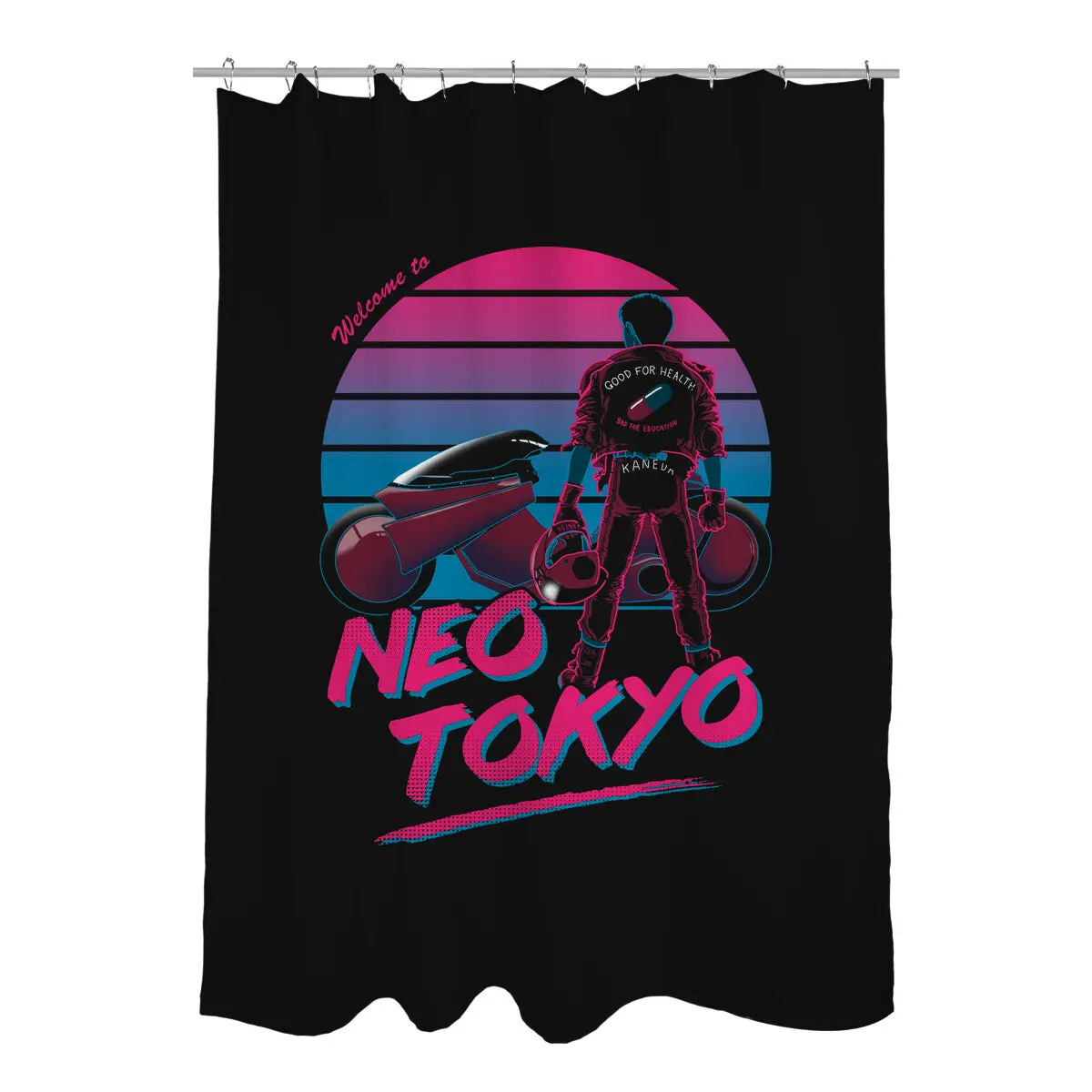 Capsule Tours Shower Curtains