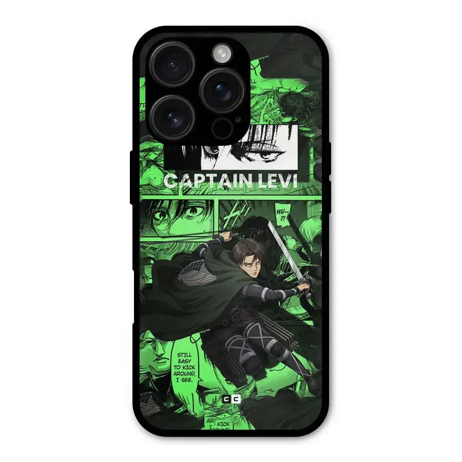 captain Levi Stance Shockproof Hybrid Protection Back Case Cover