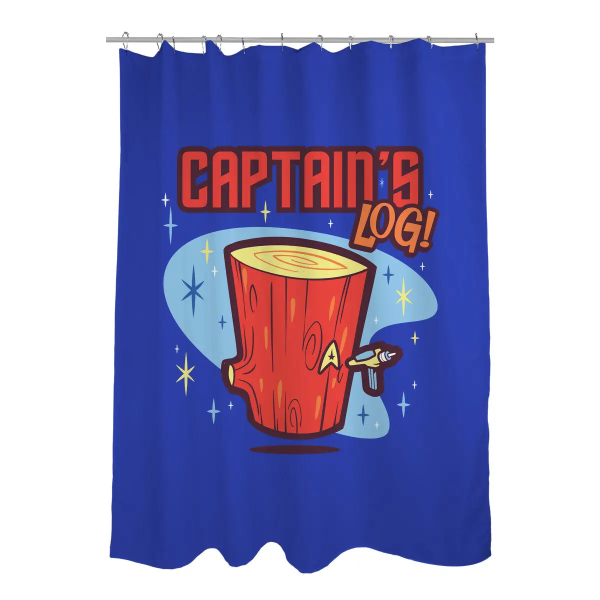 Captain's Log Shower Curtains