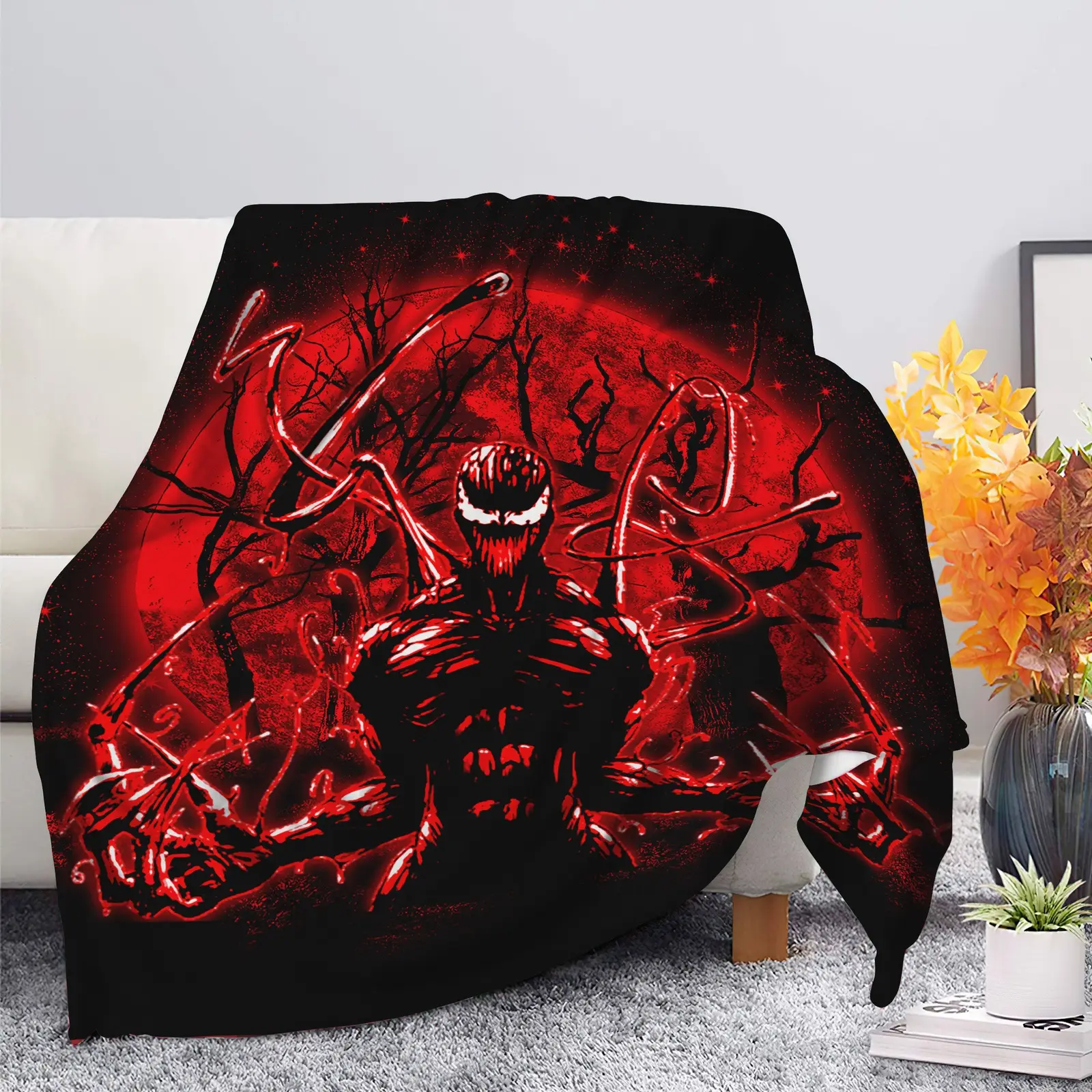 Carnage Moonlight Blanket