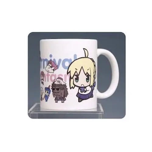 Carnival Phantasm - Fate/Stay Night - Saber - Tohsaka Rin - Rider - Lancer - Archer - Berserker - Matou Sakura - Emiya Shirou - Illyasviel von Einzbern - Caster - Gilgamesh - Mug (Gift)